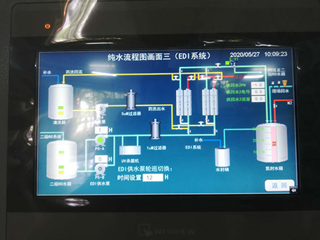 義烏環(huán)保公司純水PLC電控柜項(xiàng)目案例