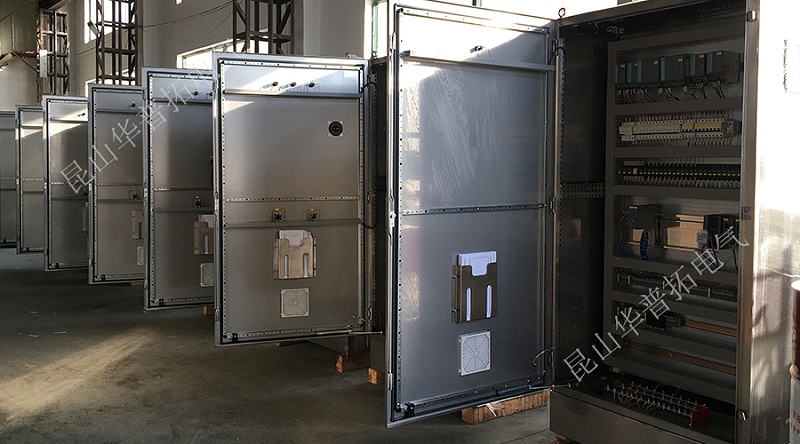 醫(yī)藥制藥行業(yè)制劑配液設備自動化電氣控制柜內(nèi)部元件
